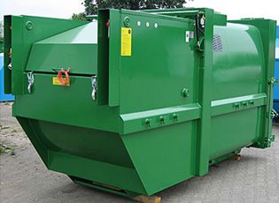 Skip Type Portable Compactors with Pendulum Ram