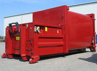 Portable Compactor for Use with Rolonof Vehicles