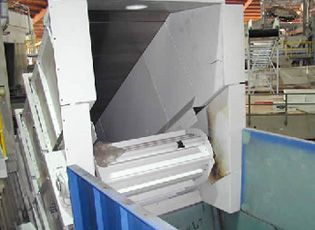 Waste sorting and splitting systems